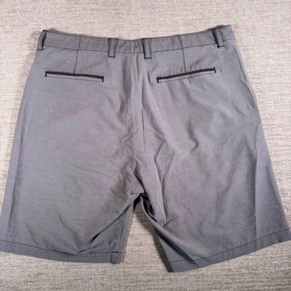 Tommy Bahama Shorts Mens 36/10 Gray Stretch Hybrid Flat Front Casual T821037 - Picture 5 of 13